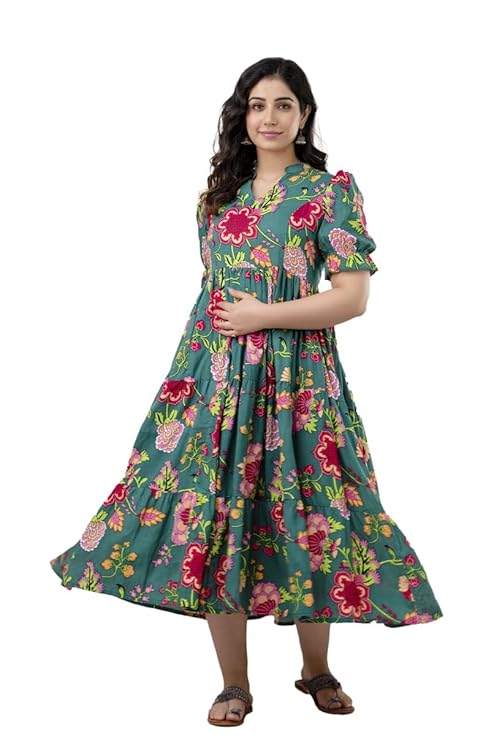 Floral Printed Maxi Dress