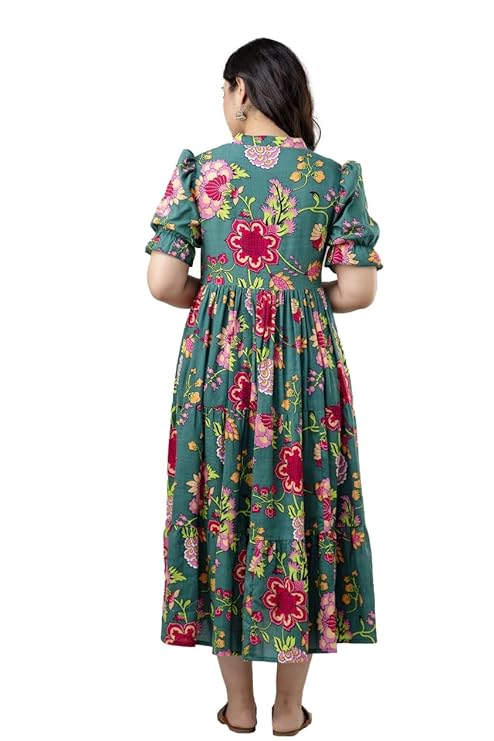 Floral Printed Maxi Dress